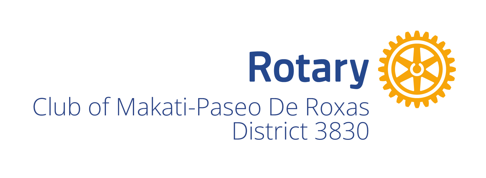 Rotary Club of Makati-Paseo de Roxas Logo